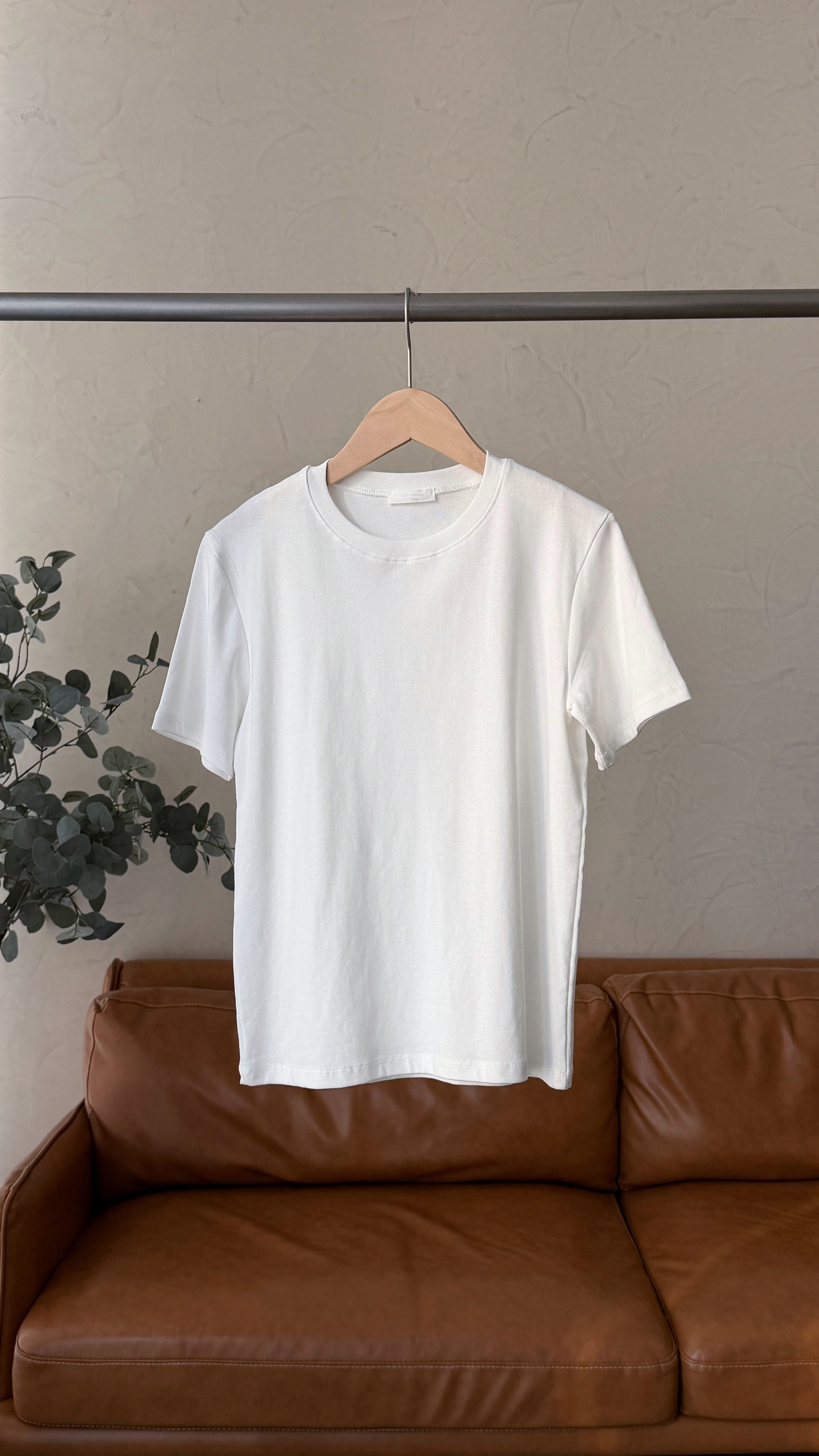 KR506 百搭超親膚圓領TEE-4色