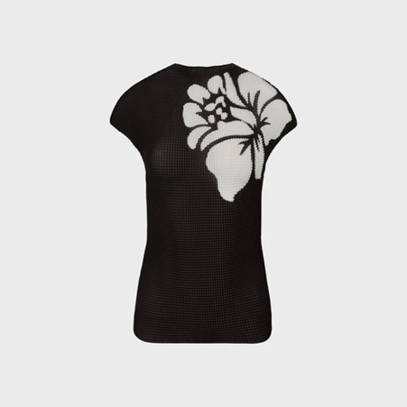 1AF0323-126 [ANNE FONTAINE] Nassima Top Black #P26F40700 (EU)