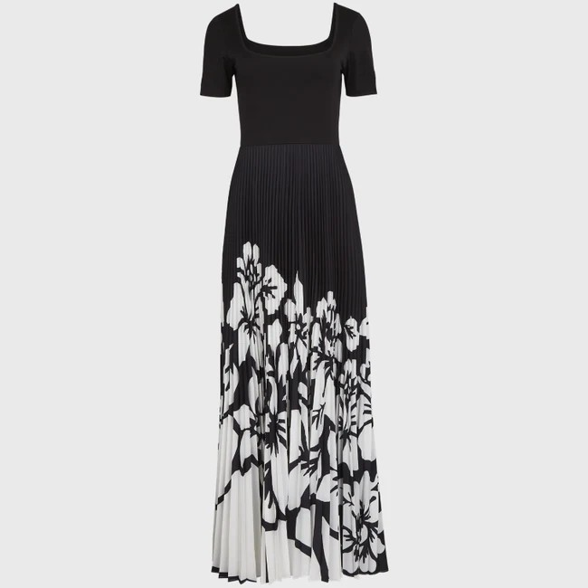 1AF0323-138 [ANNE FONTAINE] Rachele Dress Black/White #P25F38400 (EU)