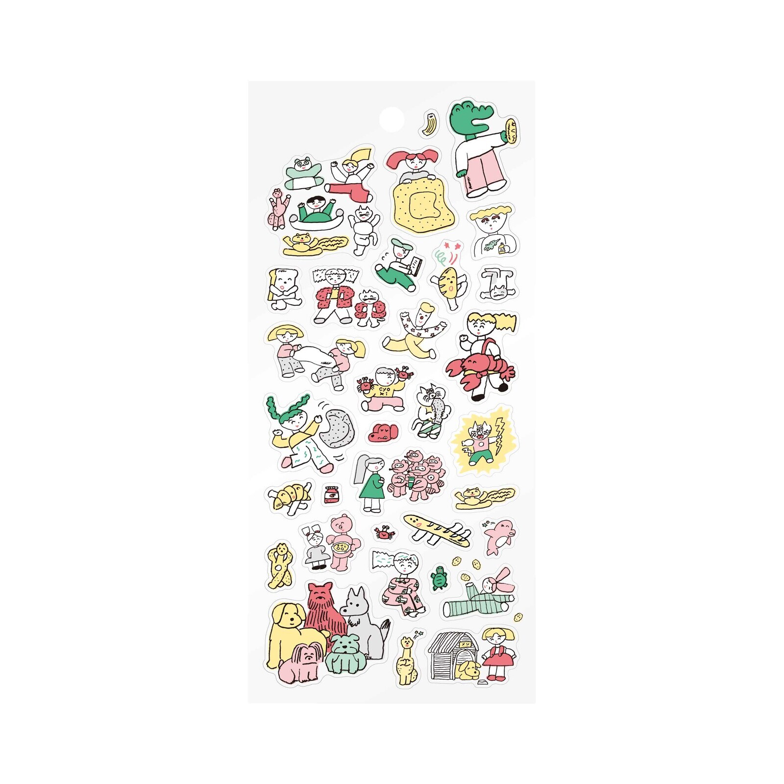 Nishiwaki Tadashi 透明 PET手帳貼紙｜日本FRONTIER