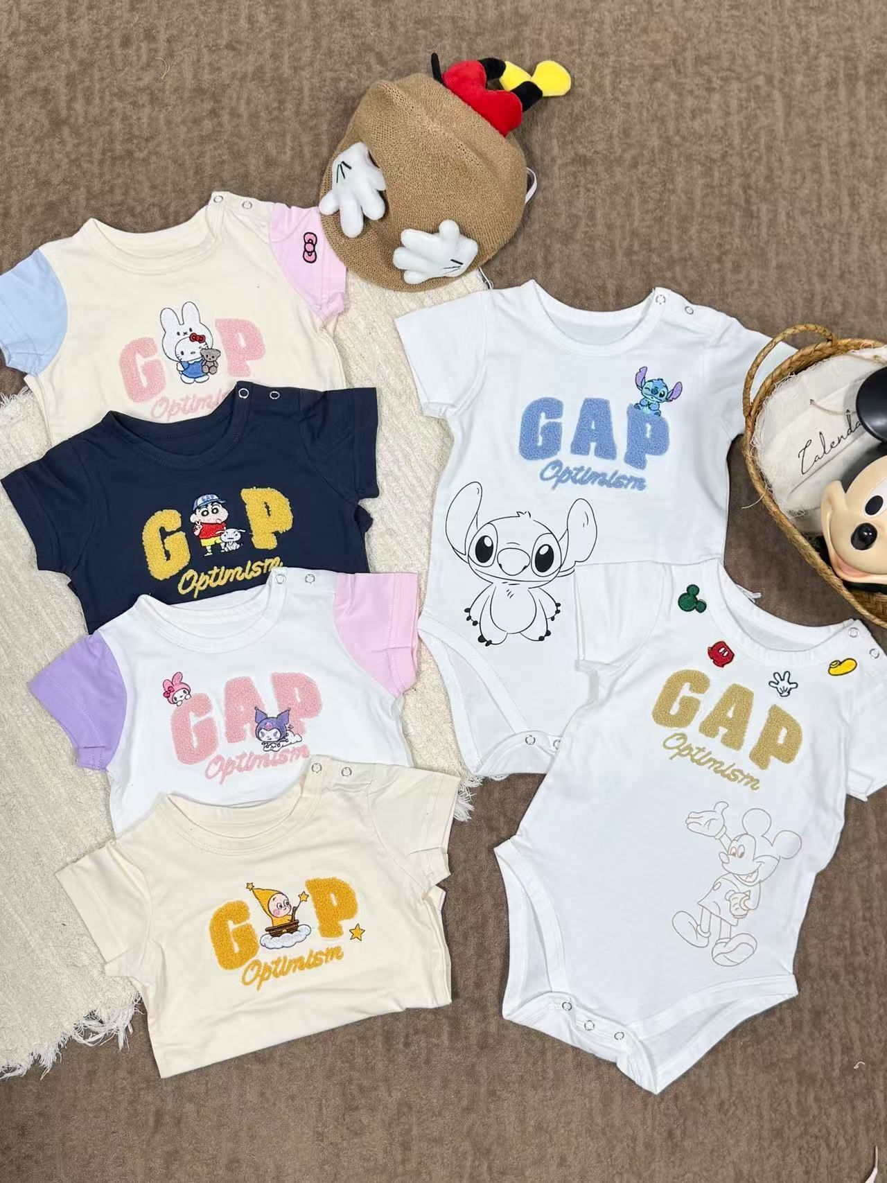 廠單 Gap趣味套裝 ☁️100%棉