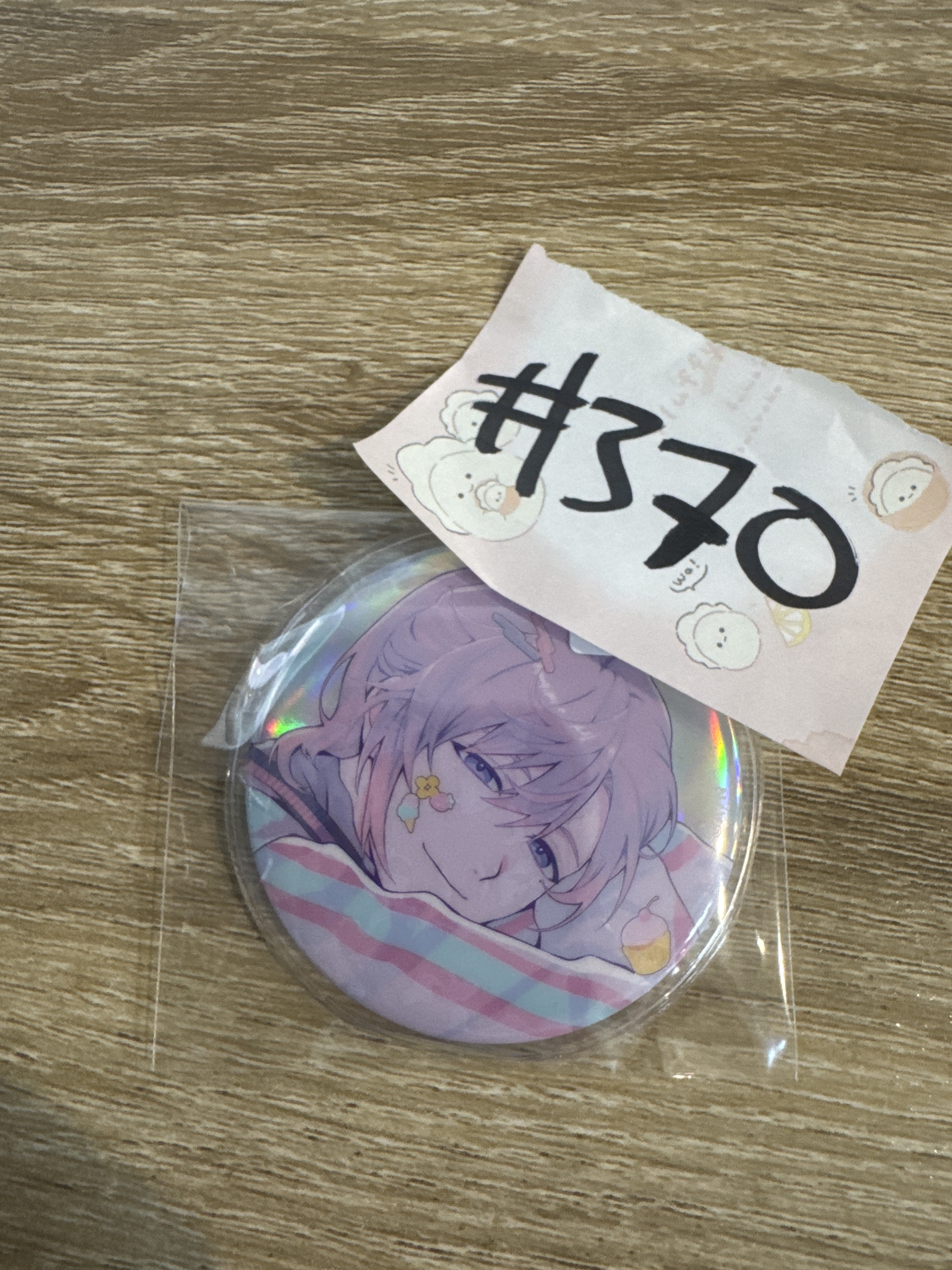 彩虹社 叶 襟章#370