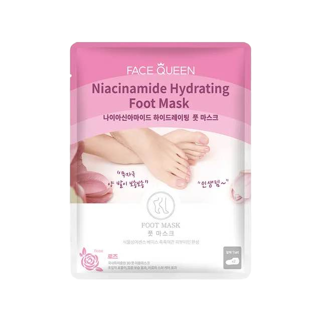 【Face Queen】維他命B3透亮淨白足膜 1入 (效期：2026.10)  足膜