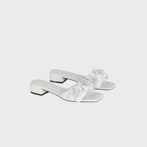 1AF0323-147 [ANNE FONTAINE] Amyra Sandals White #P25A07001 (EU)