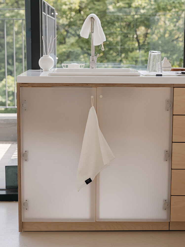 【現貨】DEAREAL｜韓國製酒店正方型毛巾2P (不含包裝盒)75折