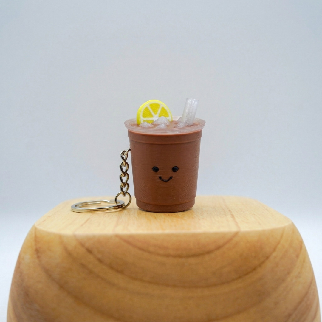 微笑星球 - 檸檸 | 解壓按鍵匙扣