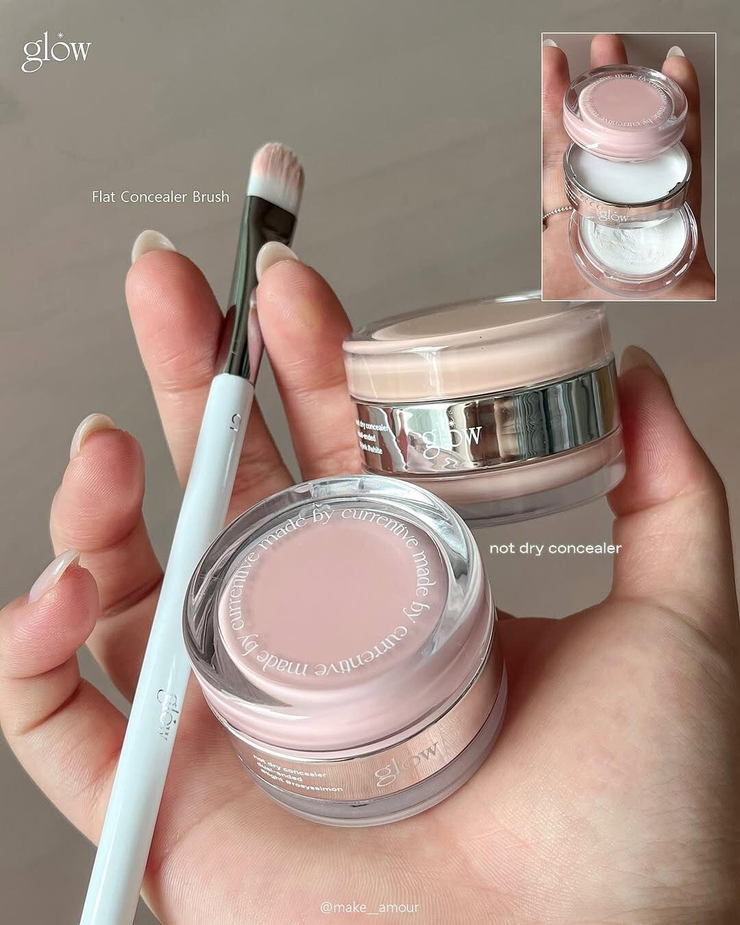 輕透滋潤型雙色遮瑕膏🫧不卡粉！！！Glow Not Dry Concealer