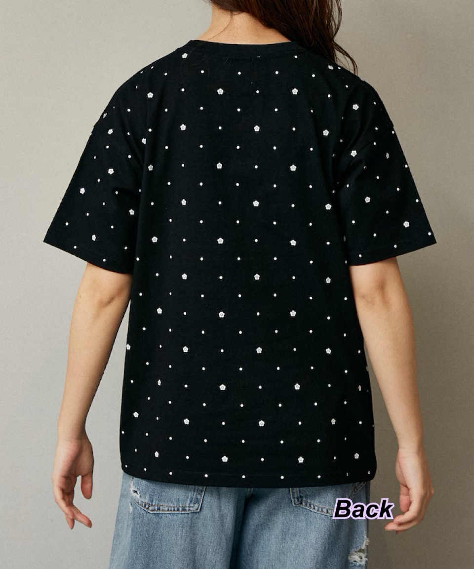 260320 Mary Quant x 店舖限定 Mary quant 字logo 花花短䄂Tee / 2 色