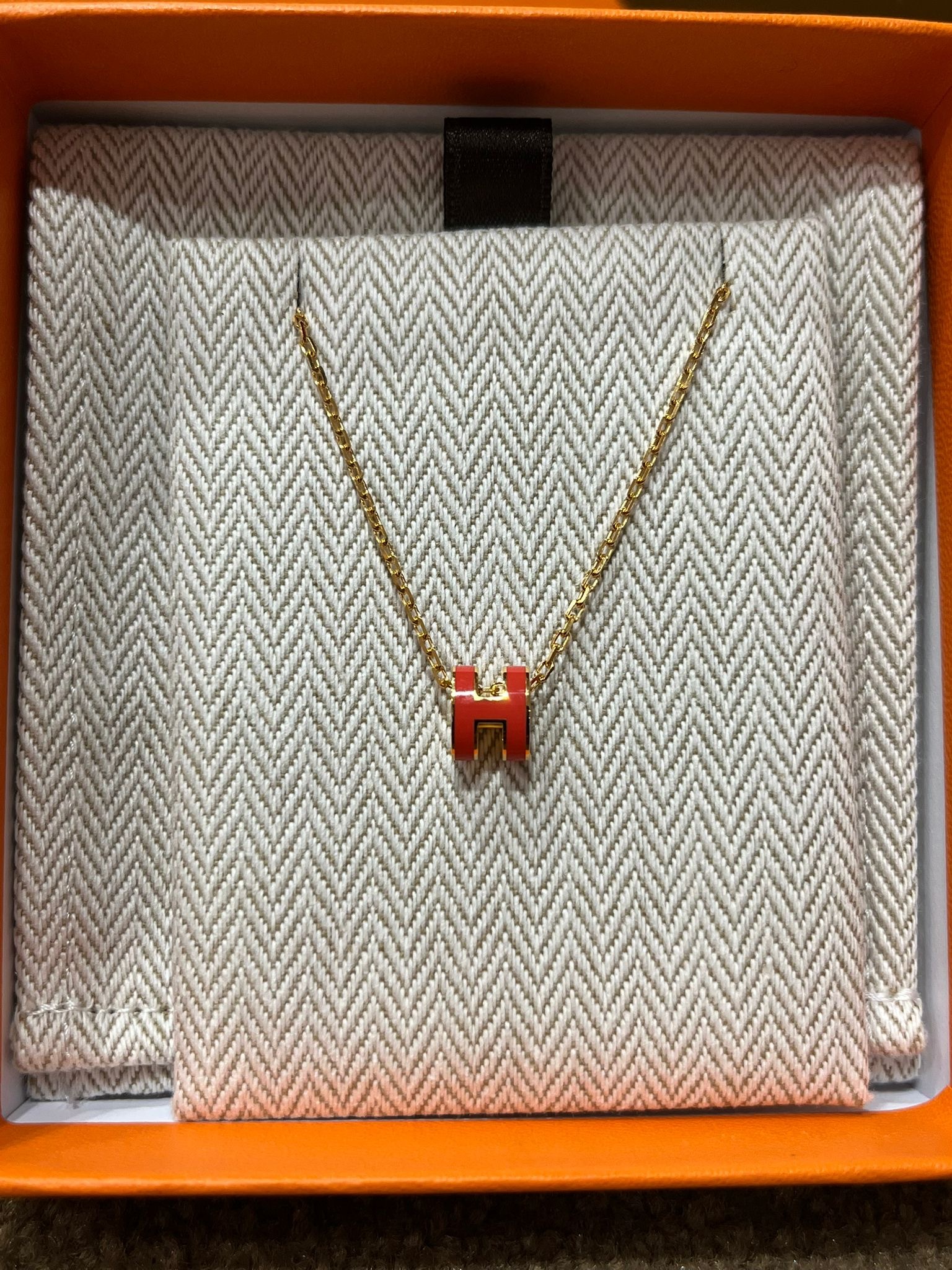 Mini pop H necklace G3 new capucine cc