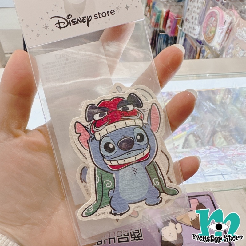 史迪仔小金貼紙 (4入)