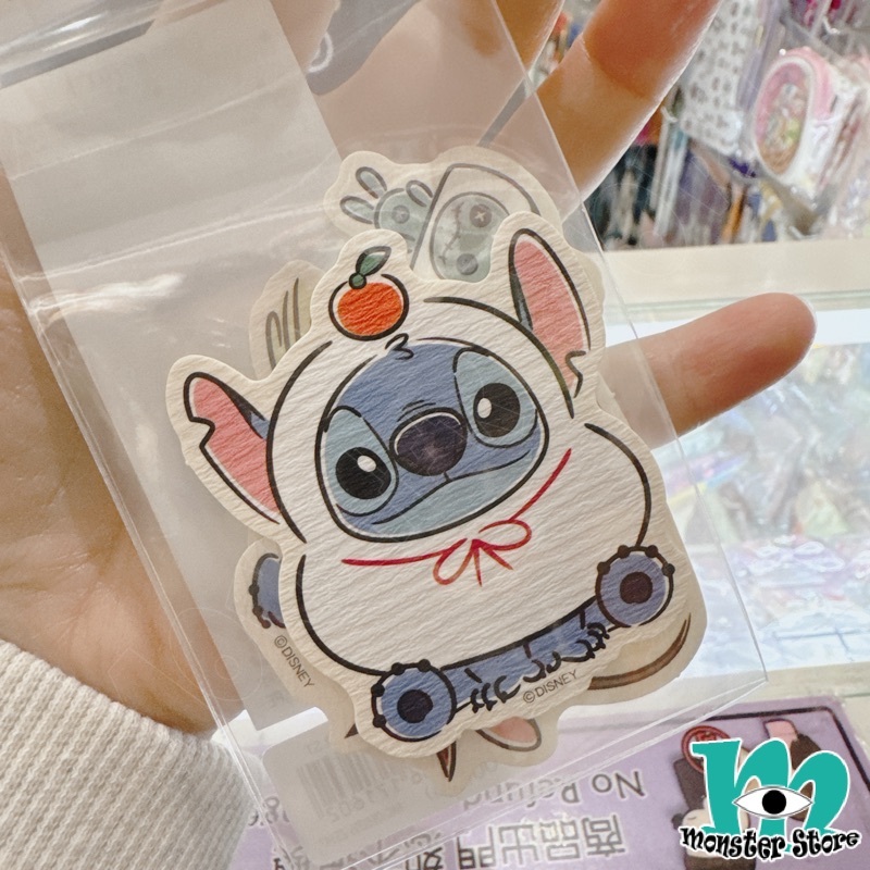 史迪仔小金貼紙 (4入)