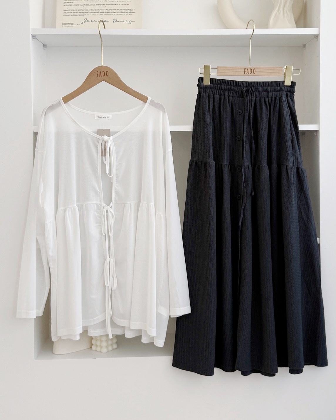 法朵Fado shop｜涼感透膚罩衫 8725001 四色