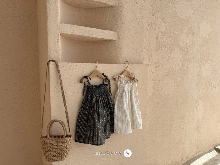 正韓夏mac 夏日繁花洋裝