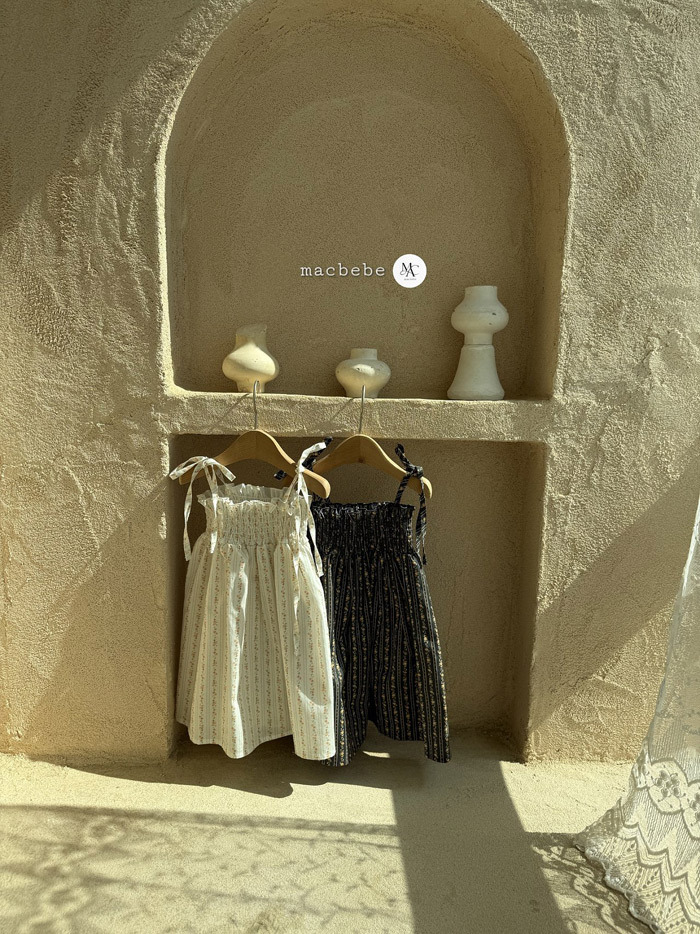 正韓夏mac 夏日繁花洋裝