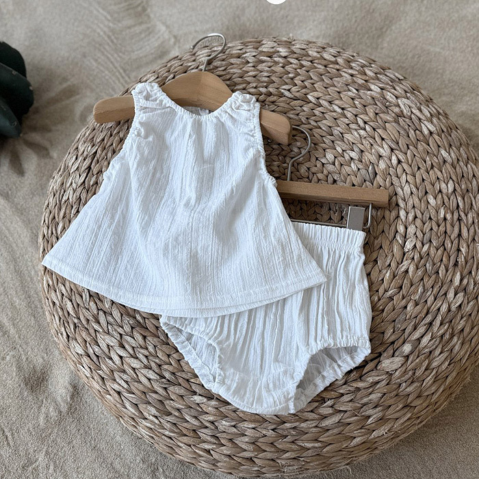 正韓夏mac 兩色涼爽背心套裝