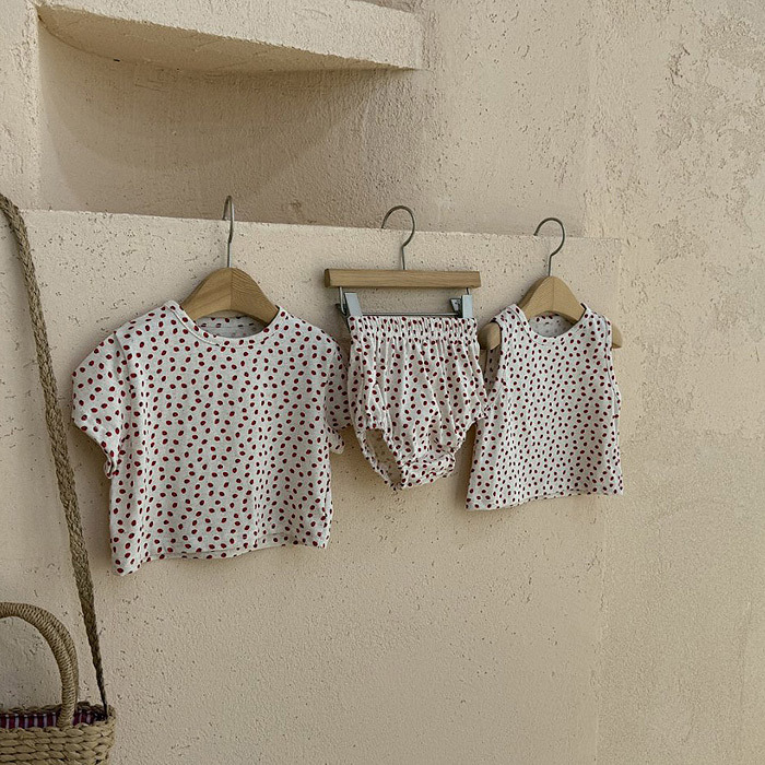 正韓夏mac 涼爽草莓三件組套裝