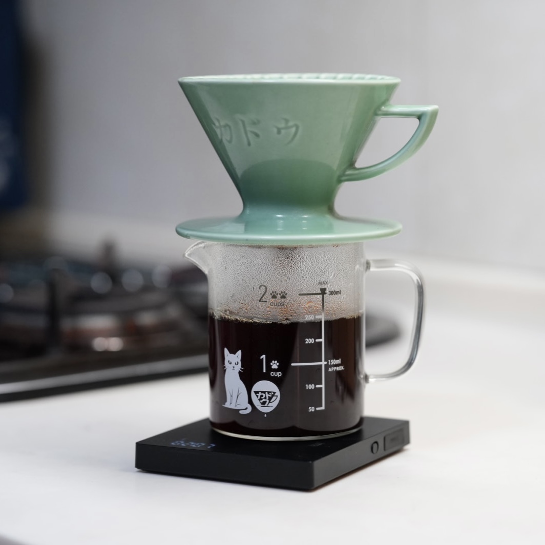 KADOU 變色貓咖啡壺 星芒咖啡壺