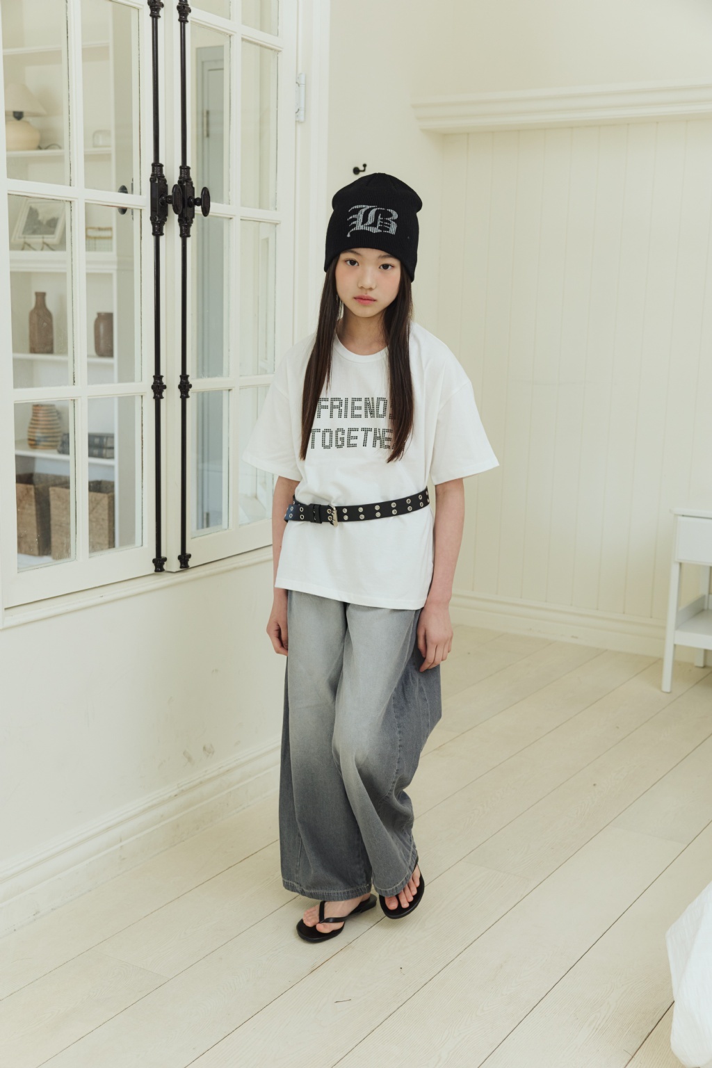 正韓夏SM2 兩色friend together上衣