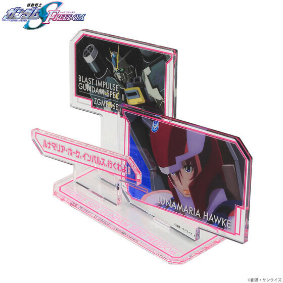 248302 Pbandai 預訂 2026/5月 機動戦士ガンダムSEED FREEDOM　出撃アクリルスタンド ルナマリア・ホーク
