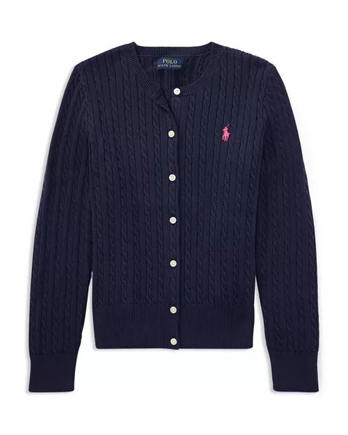 260321 Polo 女大童針織外套