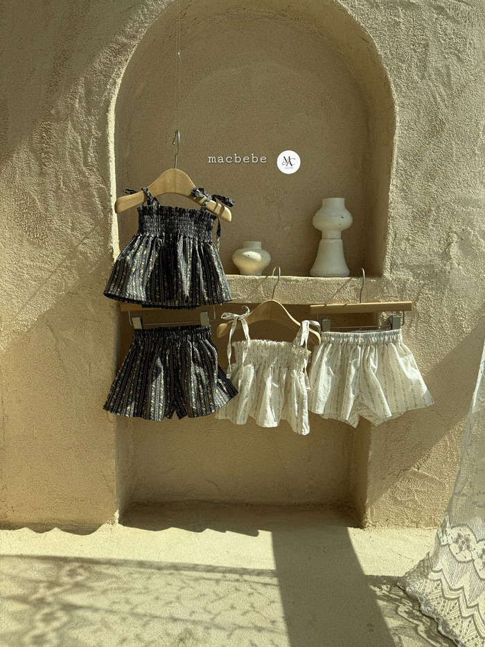 正韓夏mac 夏季度假感背心套裝