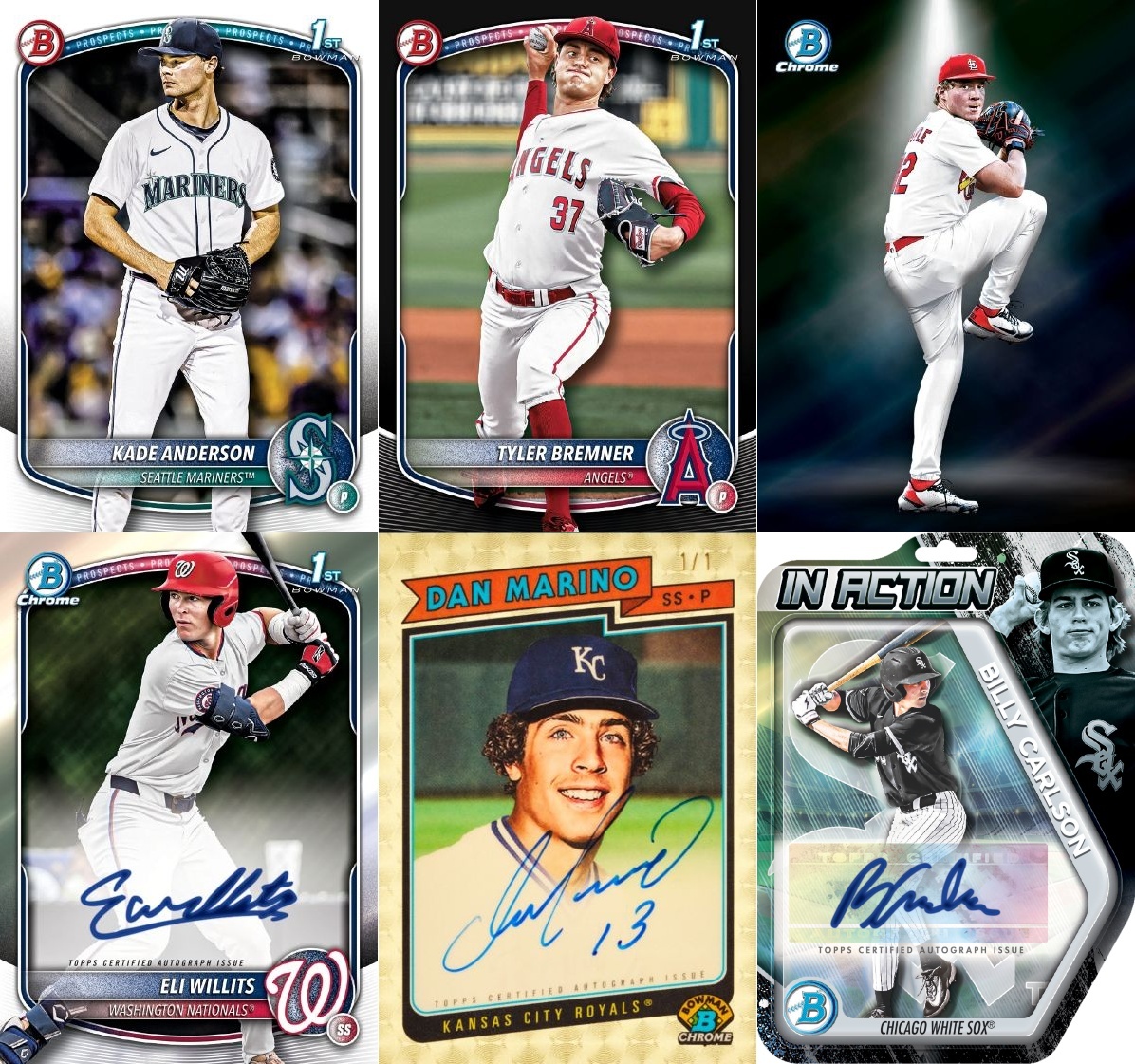 Topps 2025 Bowman Draft Baseball Mega Box 球員卡 卡盒