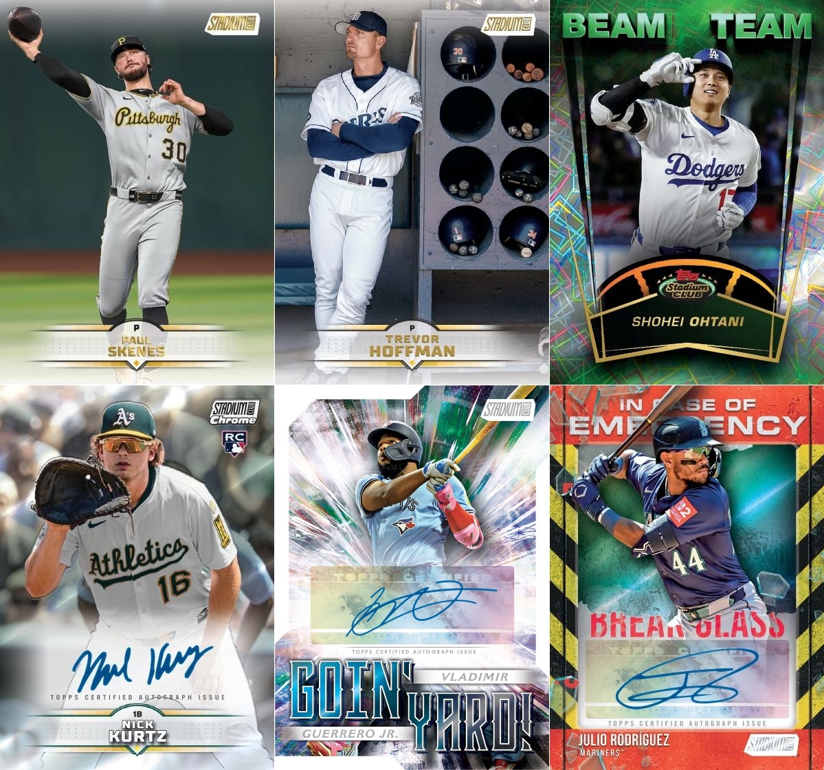 Topps 2025 Stadium Club Baseball Mega Box 球員卡 卡盒