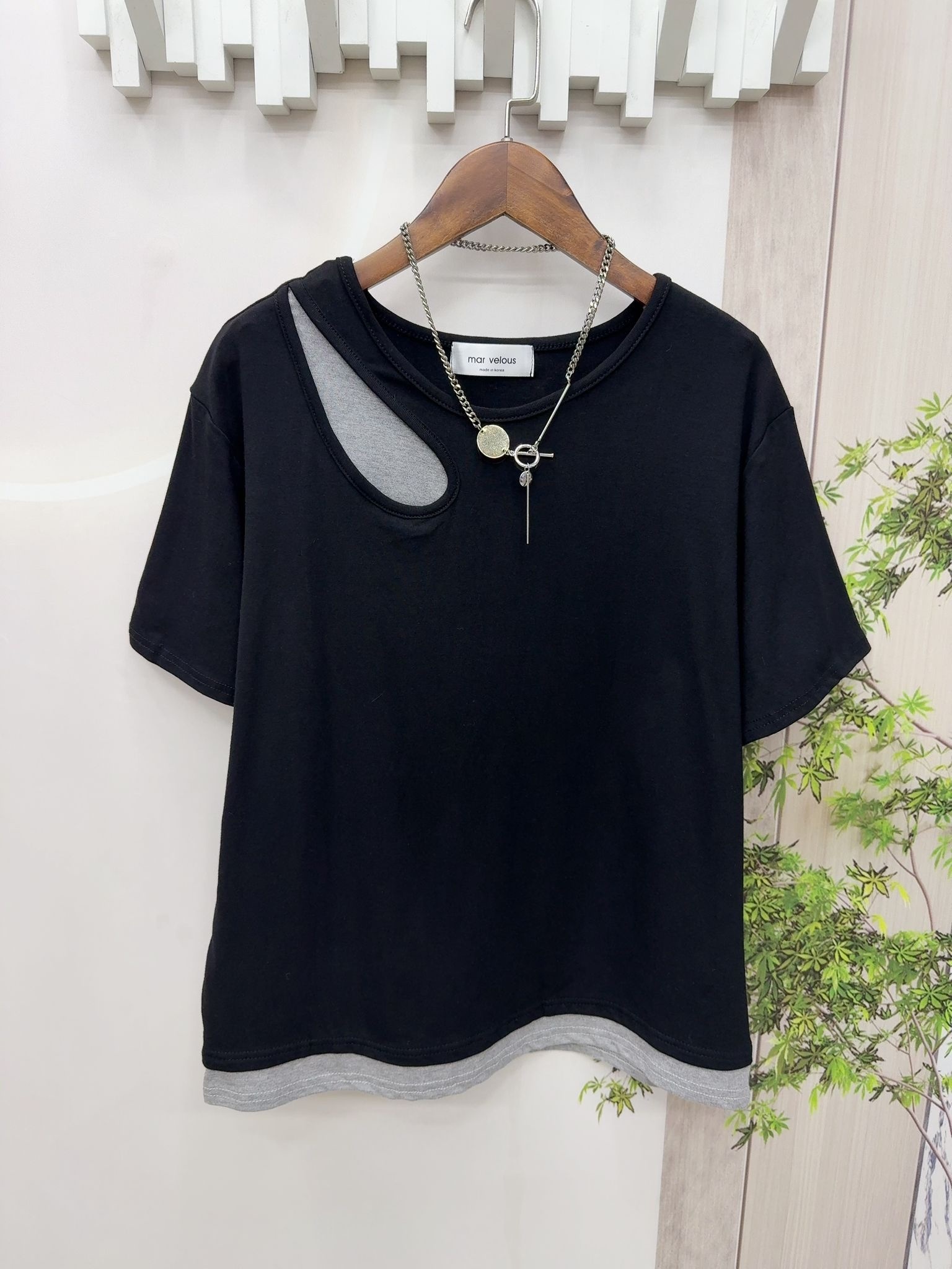 Mar 假兩件top ～151B