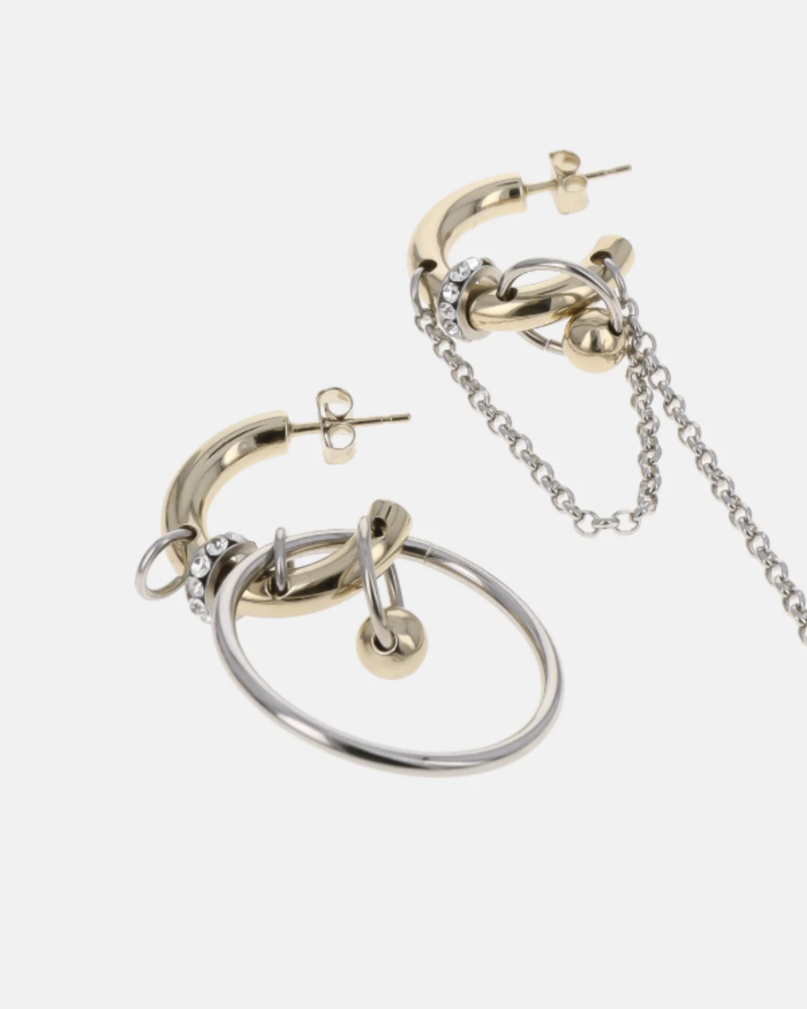 Justine Clenquet CLARK EARRINGS