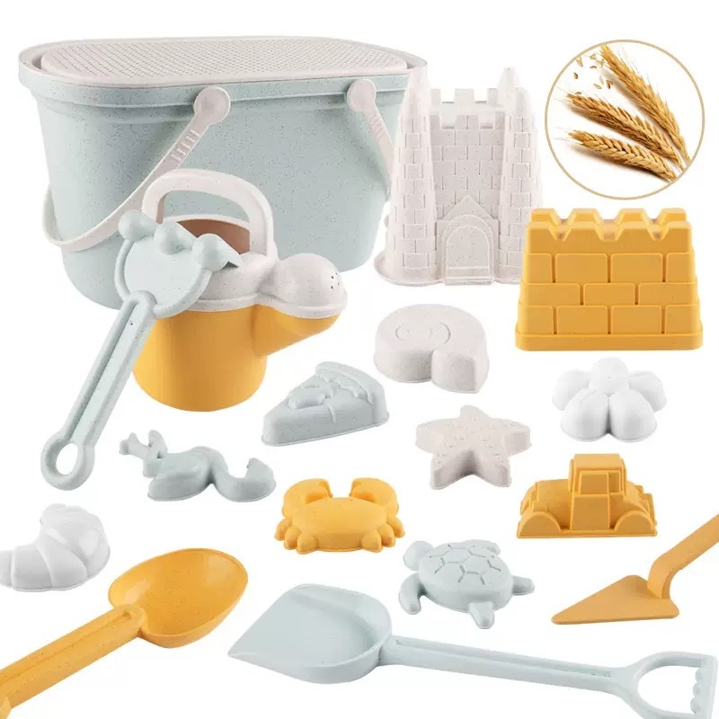 丹麥色玩沙玩水玩具