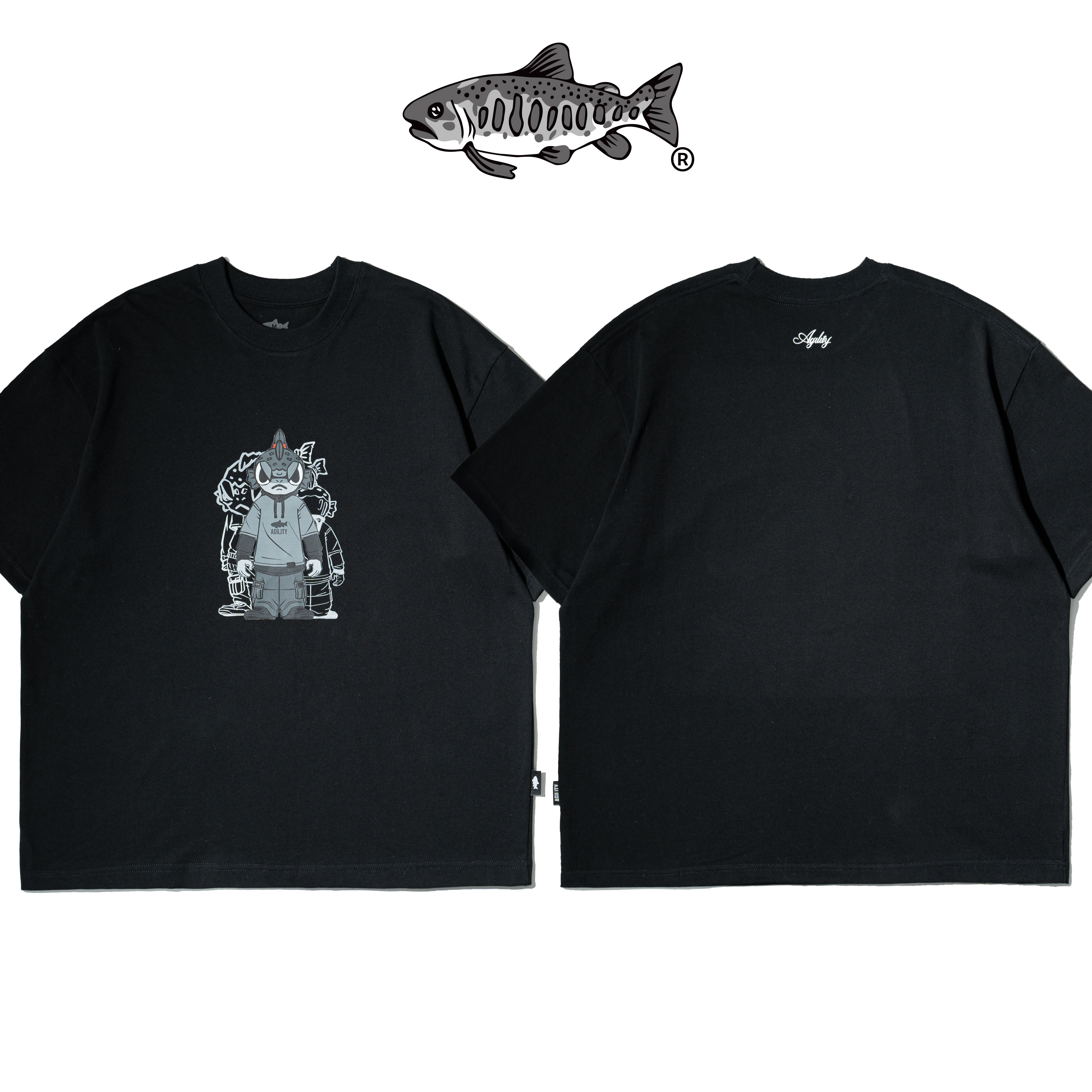 AGILITY SYAKE MARU Figurine Tee MK-II 鮭魚丸公仔 Tee