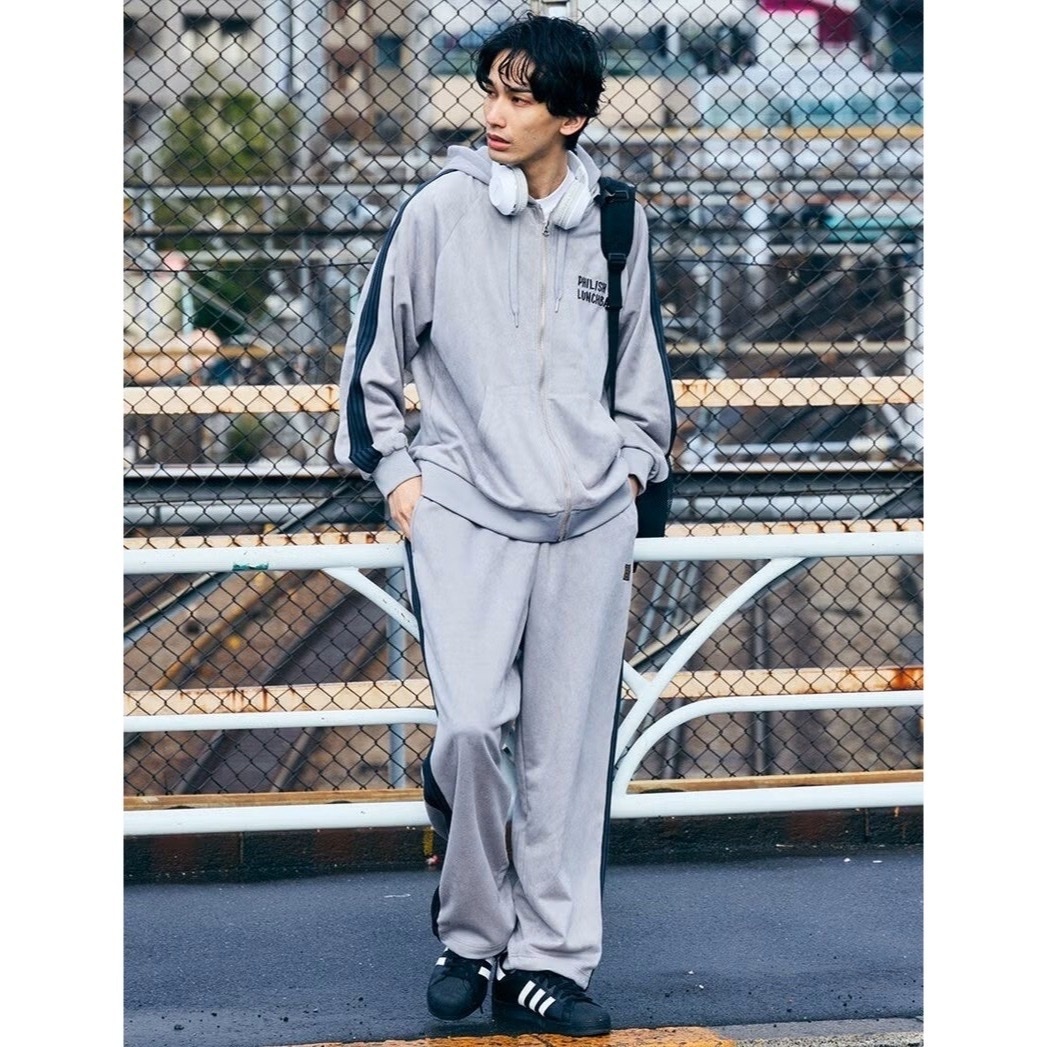 Philip Lumbang JP Suede Touch Track Pants