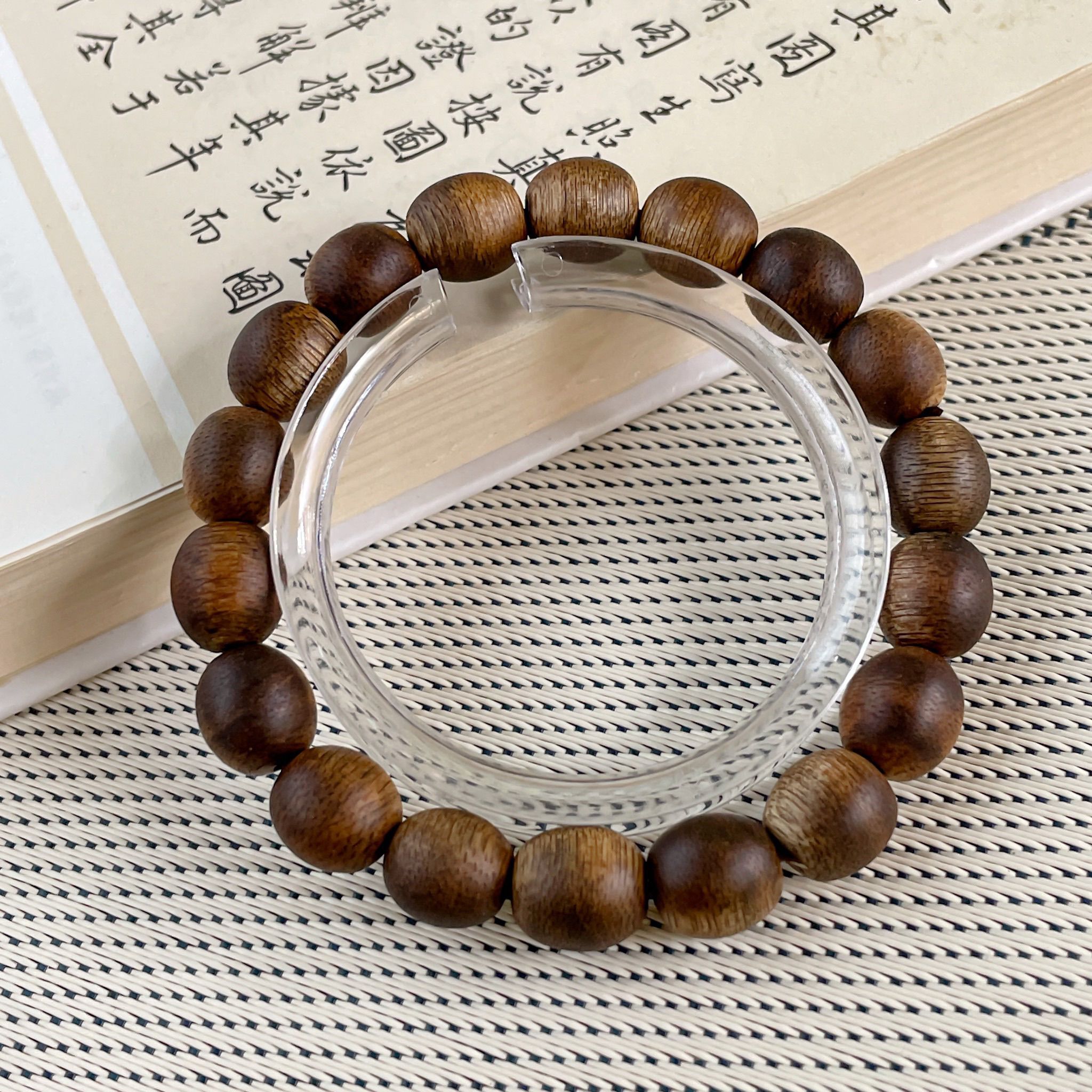 (S1) 沉香手串棗珠10m+(紫奇楠) - #沉香 #2303CX