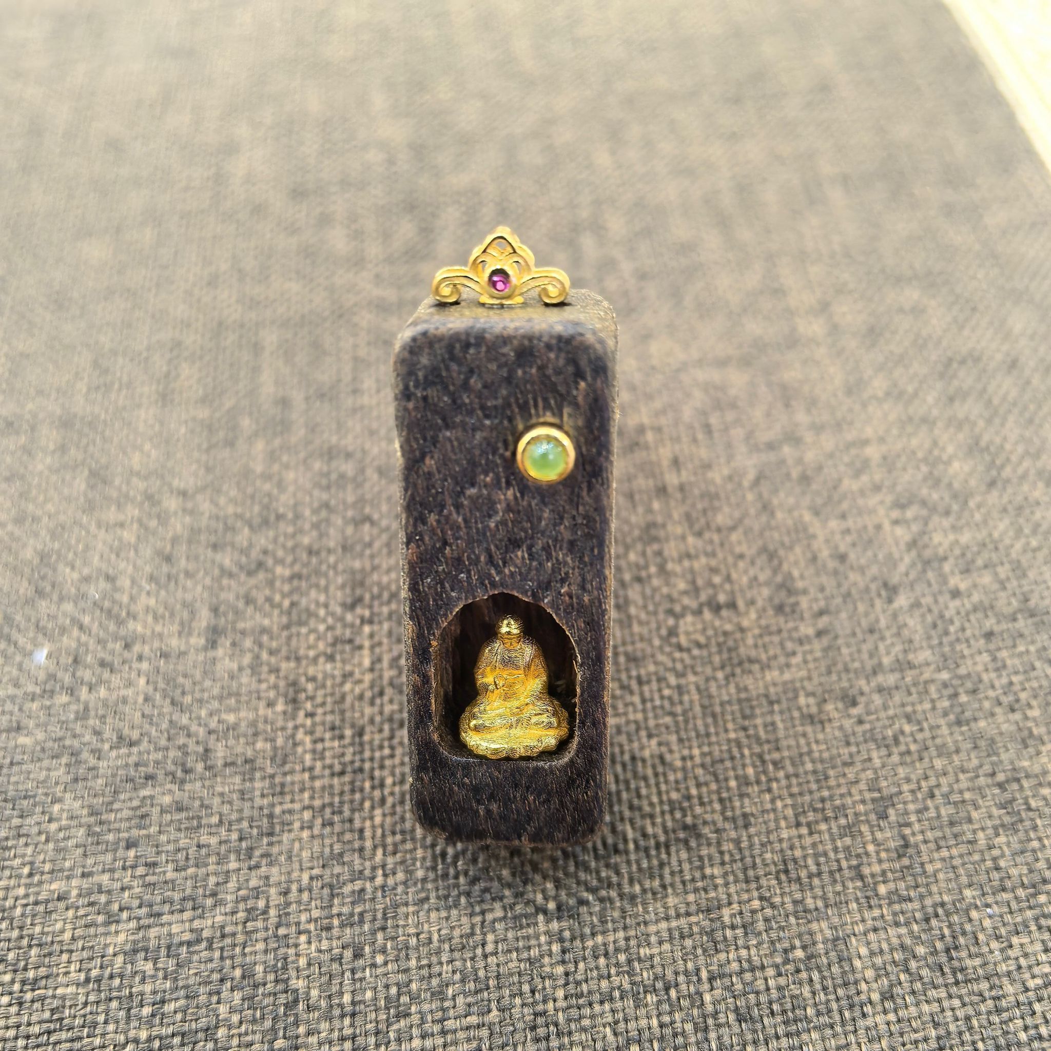 (P1) 阿彌陀佛吊墜(白奇楠) 送鏈- #沉香 #2303CX