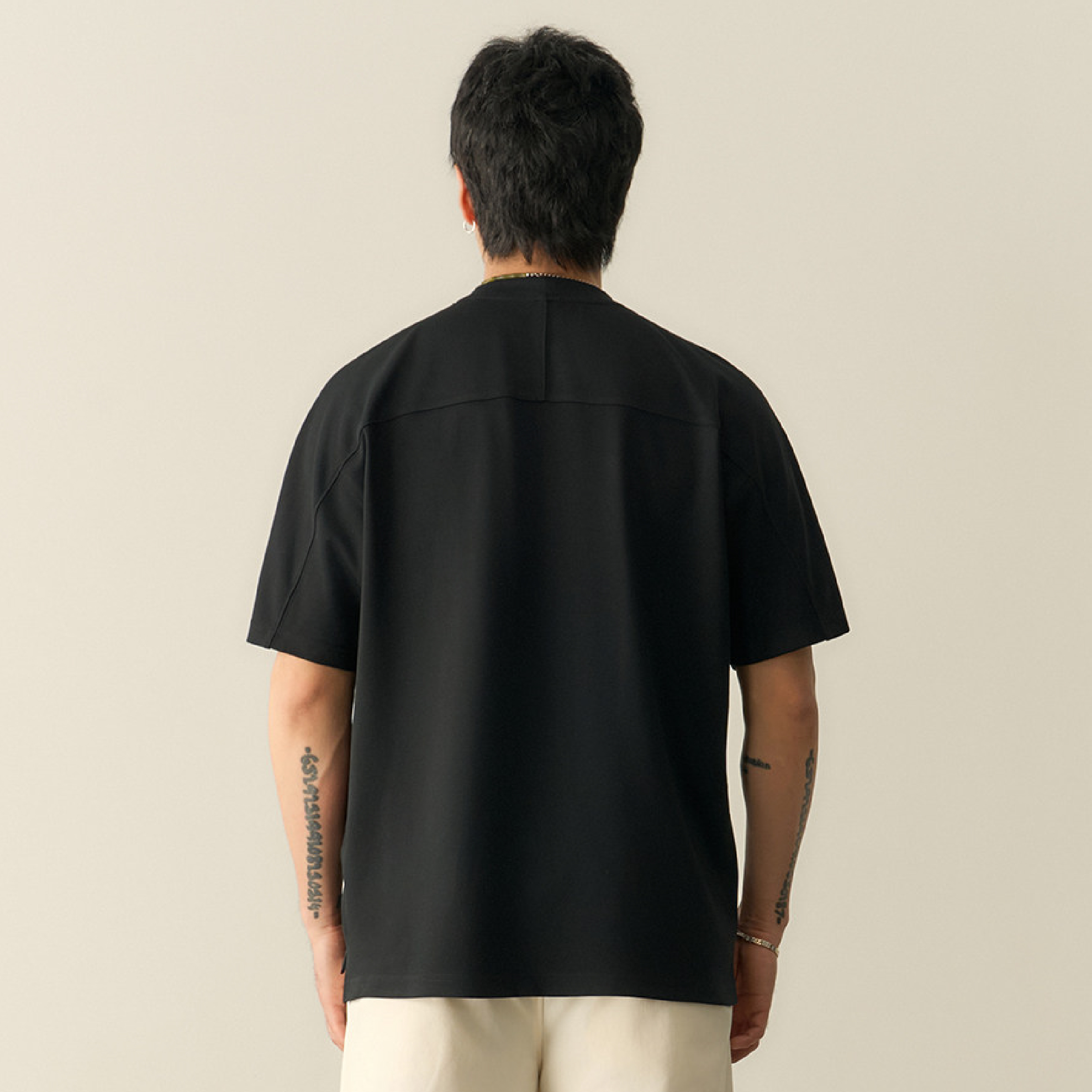 TANOXI Merino Wool Basic Tee 美麗諾羊毛 基礎短Tee [TNX-T405]