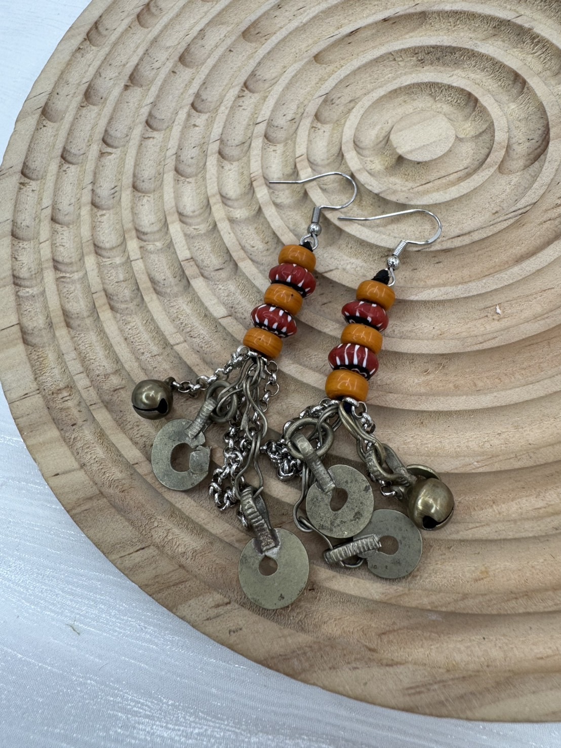 A款No.34串珠耳環