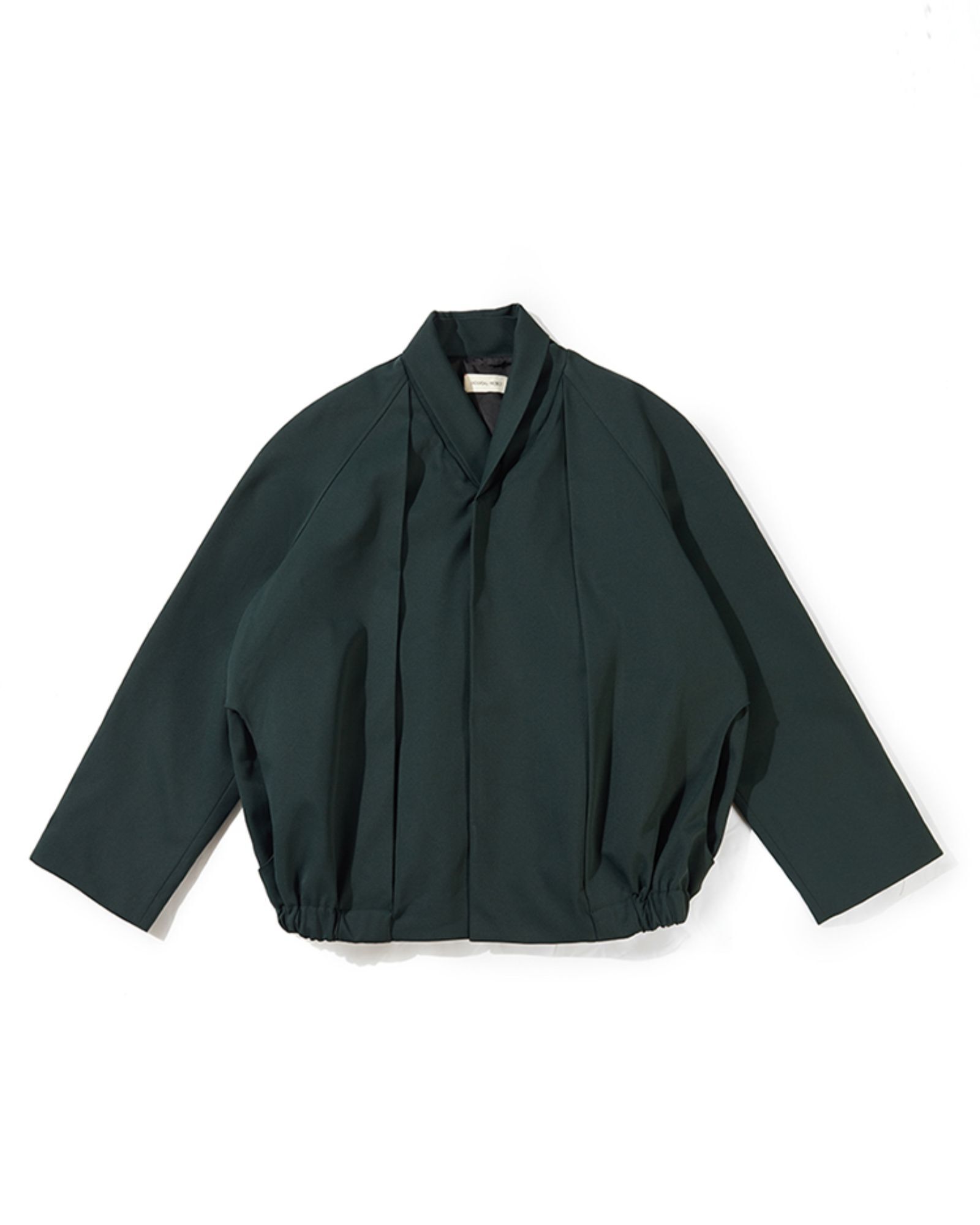 NOUVEAU PROJECT 雙摺堆疊領鈕扣夾克 (綠)