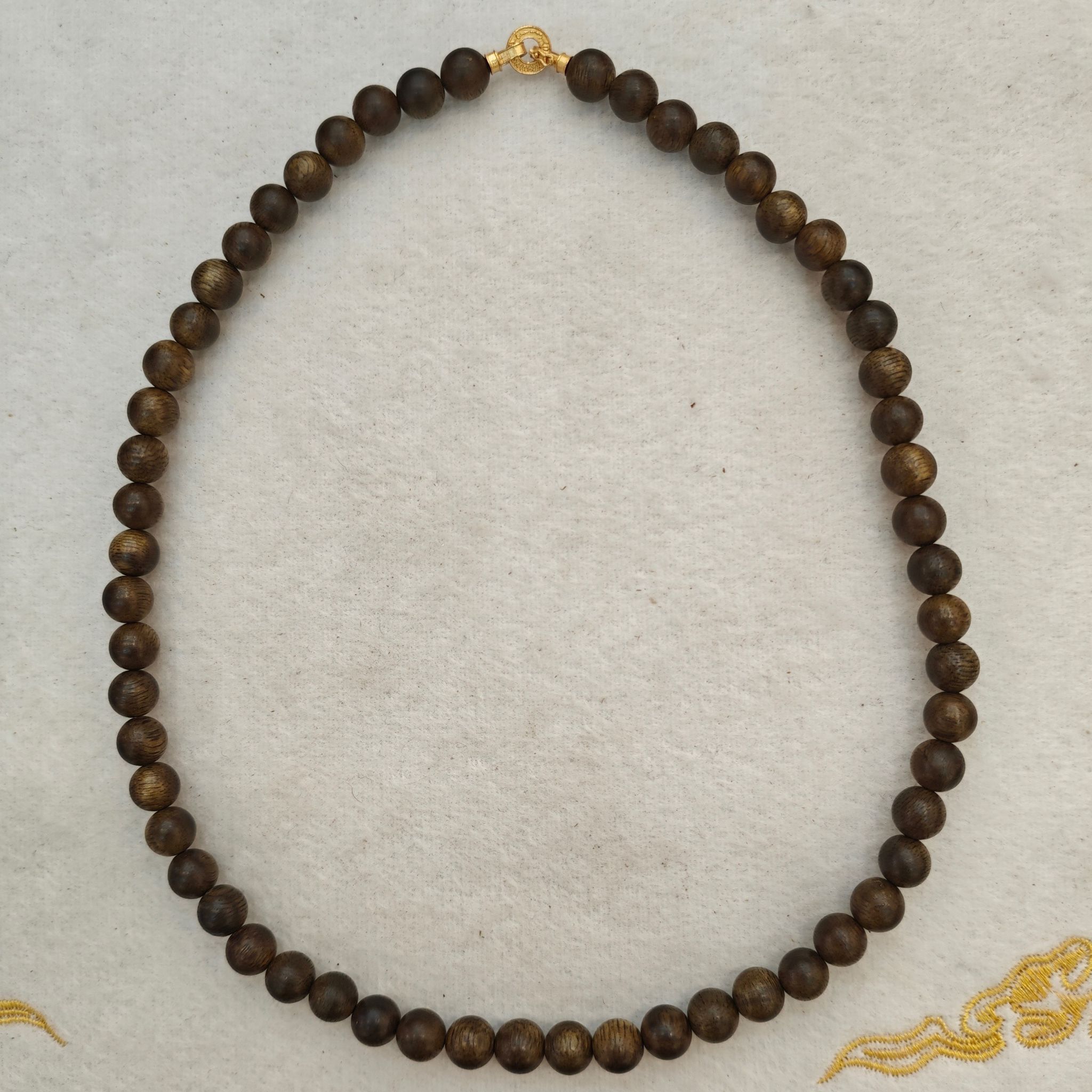 (G1) DIY沉香媽媽鏈8+ (綠奇楠)  - #沉香 #2303CX