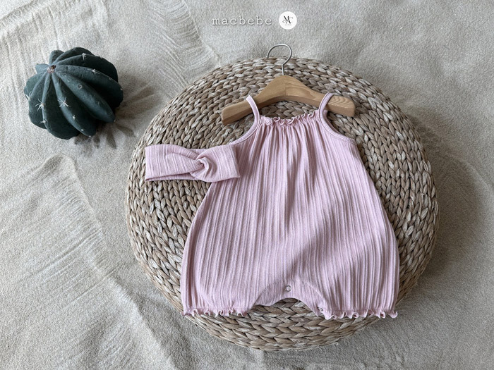 正韓夏mac 三色涼爽連身麵包褲