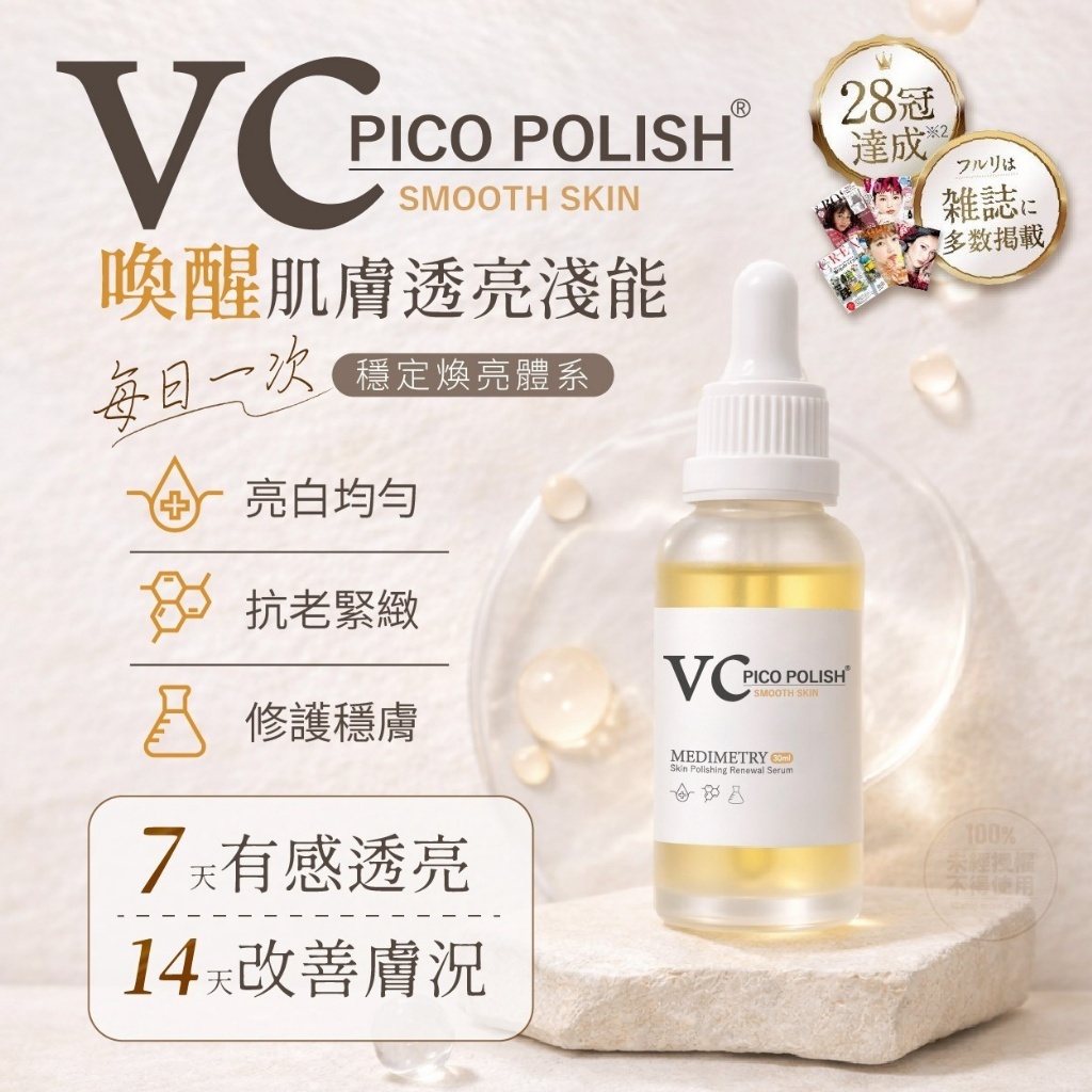 S21144 Medimetry®️ VC皮秒級拋光美肌煥膚精華液 30ml