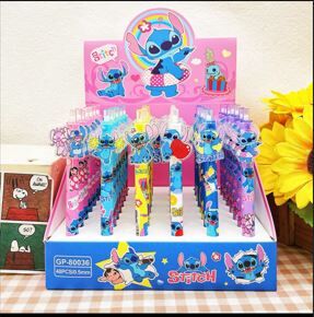 史迪奇 亚克力片 中性笔