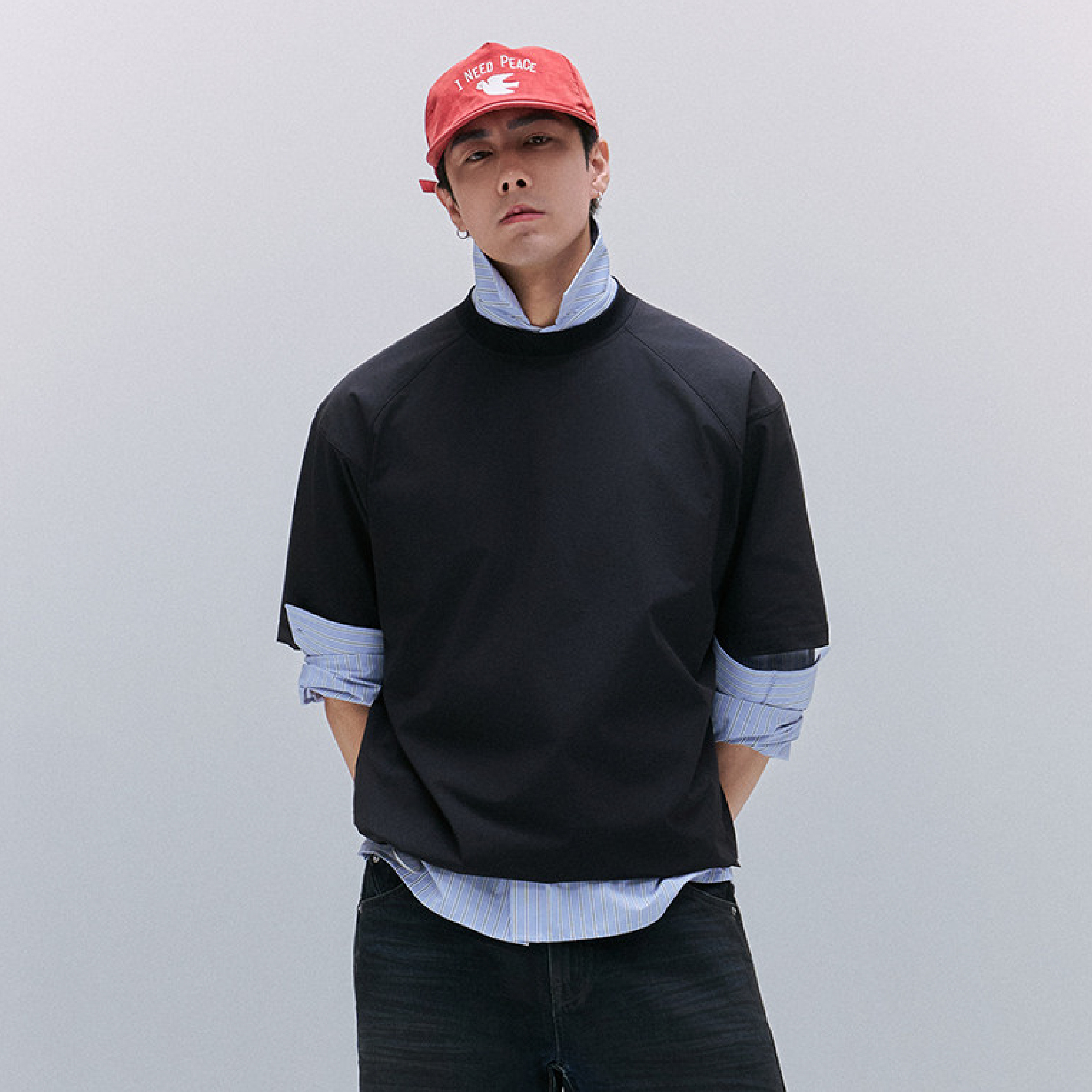 TANOXI Cordura® Functional Tee 萊卡透氣 機能短Tee [TNX-BLACK13]