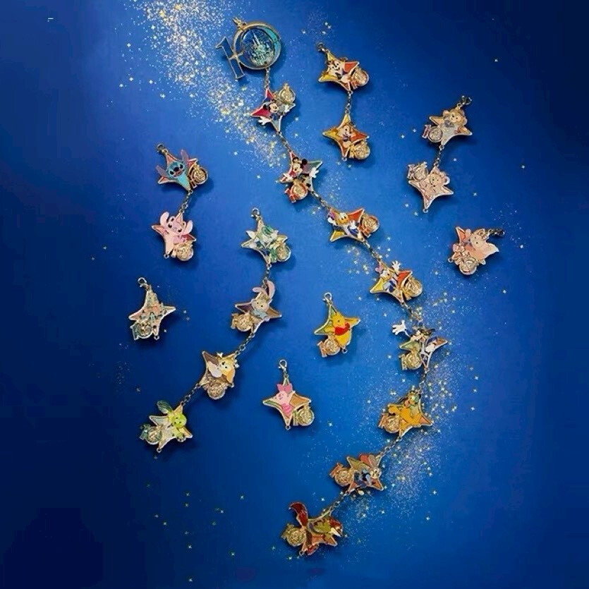 10歲生日慶典 奇妙同慶系列 米奇 Mickey 與好友們 達菲Duffy 與好友們 徽章 PIN 盲選盒 盲盒 -上海迪士尼樂園