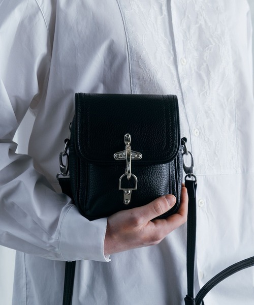 <同步販售> 日本 限定 BLAYMORE 消防扣 防潑水 皮革 單肩 迷你 小包