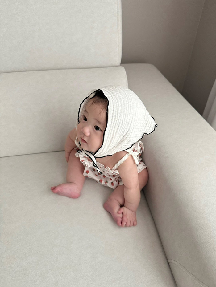 正韓夏mac 草莓綁帶連身衣