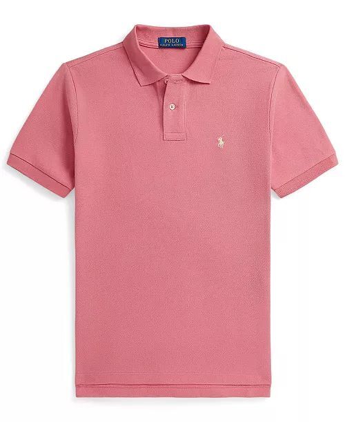 260320 POLO 男大童MINI LOGO淨色POLO TEE