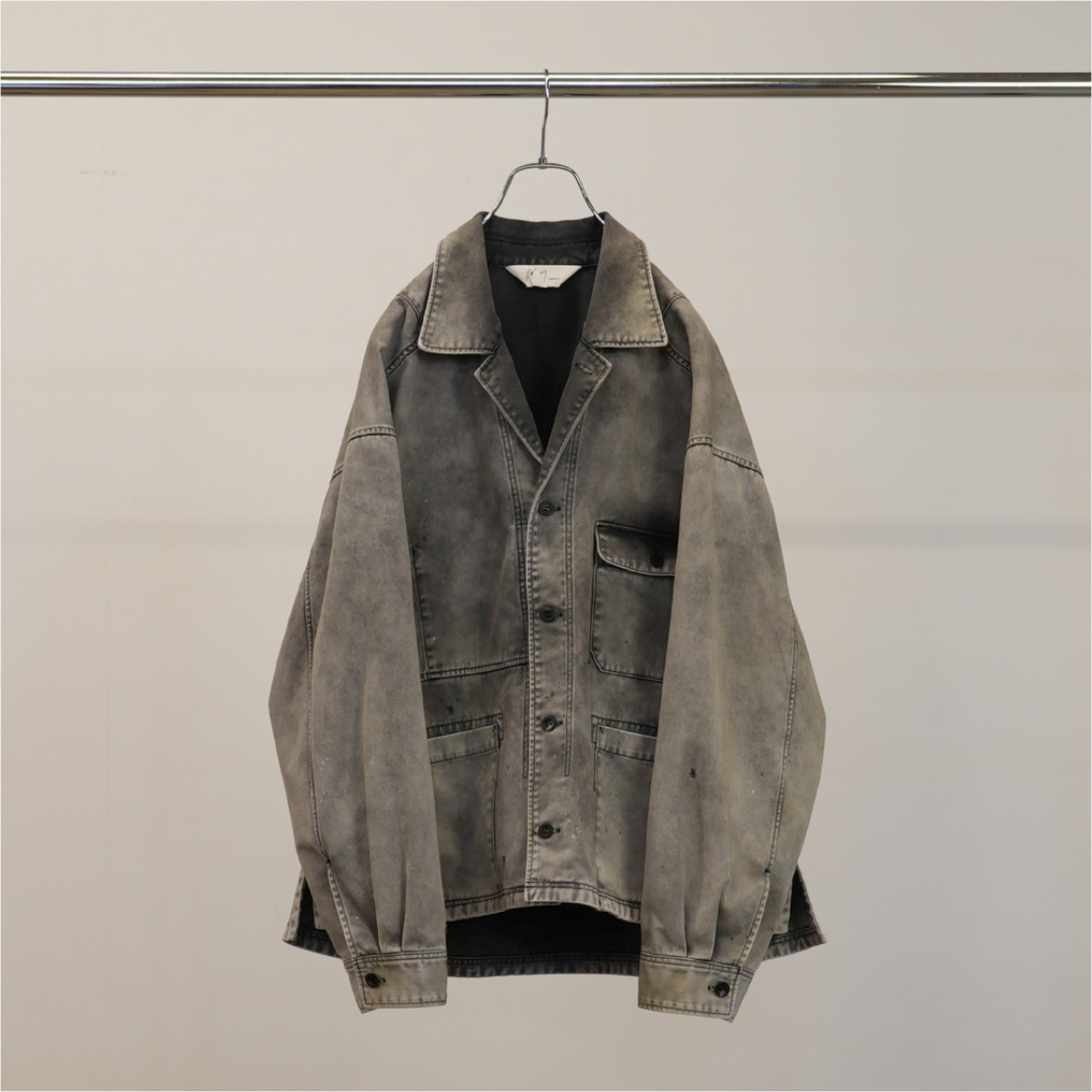 2026SS ANCELLM CHINO SHIRT JACKET 水洗 牛仔 襯衫 外套 現貨 ANC-SH81-A