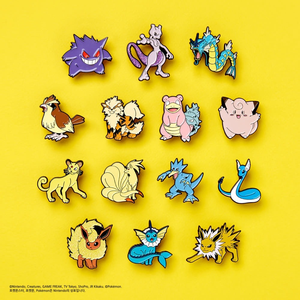 【OWN】Pokémon 寶可夢 韓國限定 徽章 盲盒 限量 隨機 共14款