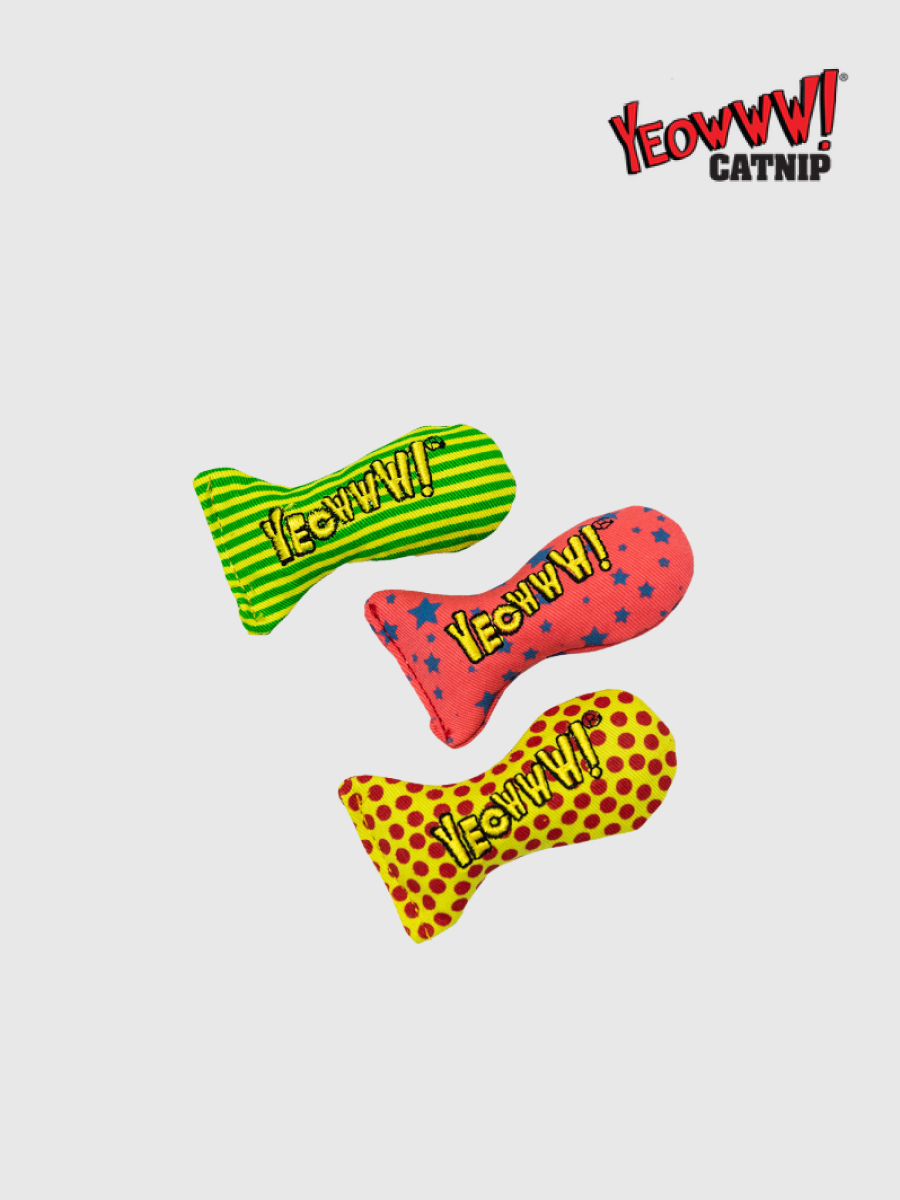 【Yeowww!】美國瘋狂貓玩具｜小鮪魚 (單支)