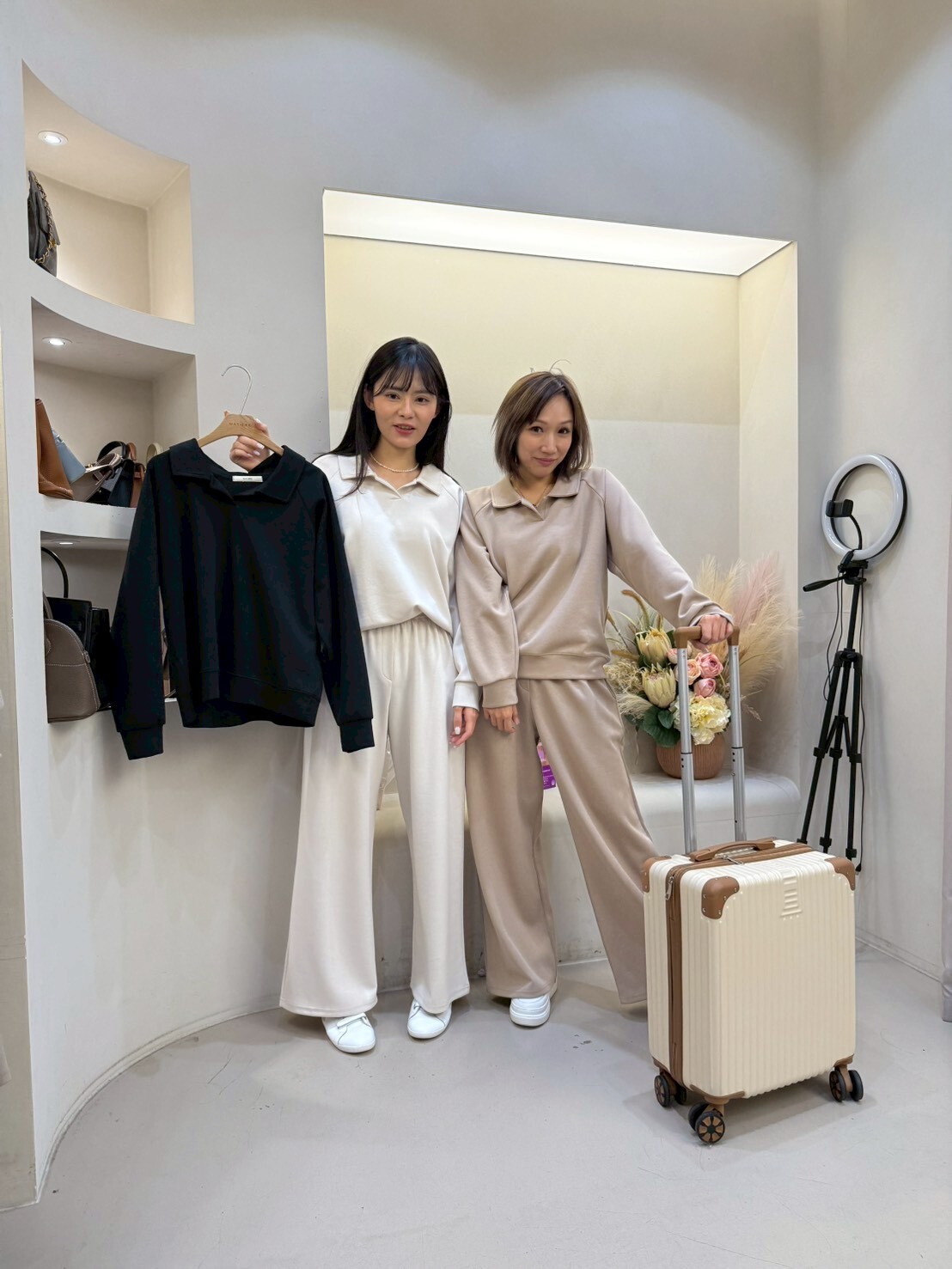 MA6019 小V翻領軟綿上衣